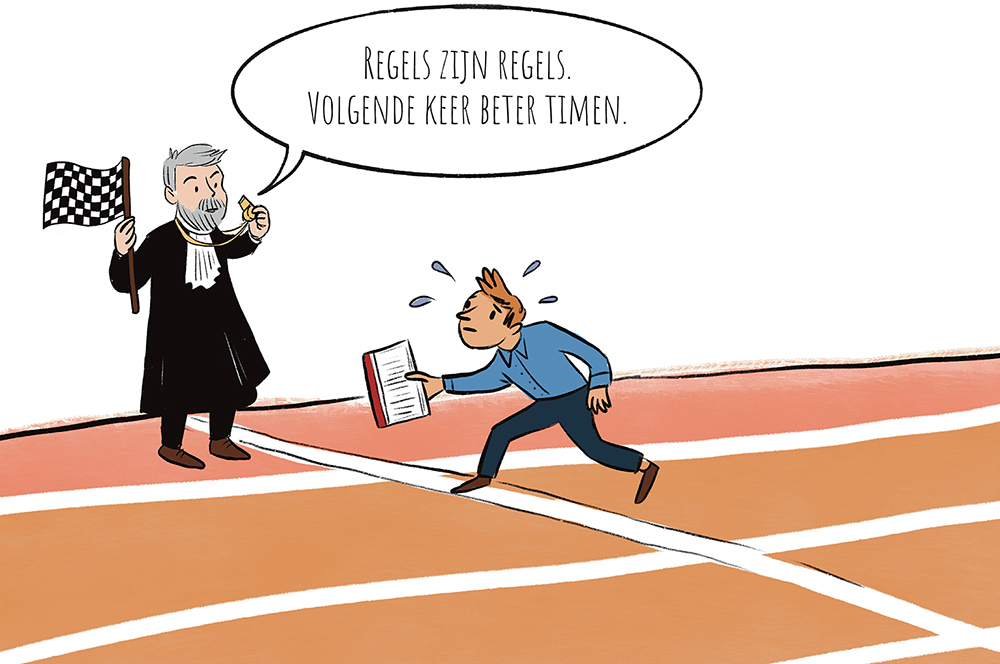 Hof van Cassatie verduidelijkt berekening van termijn voor uitzettingsvergoeding bij handelshuur
