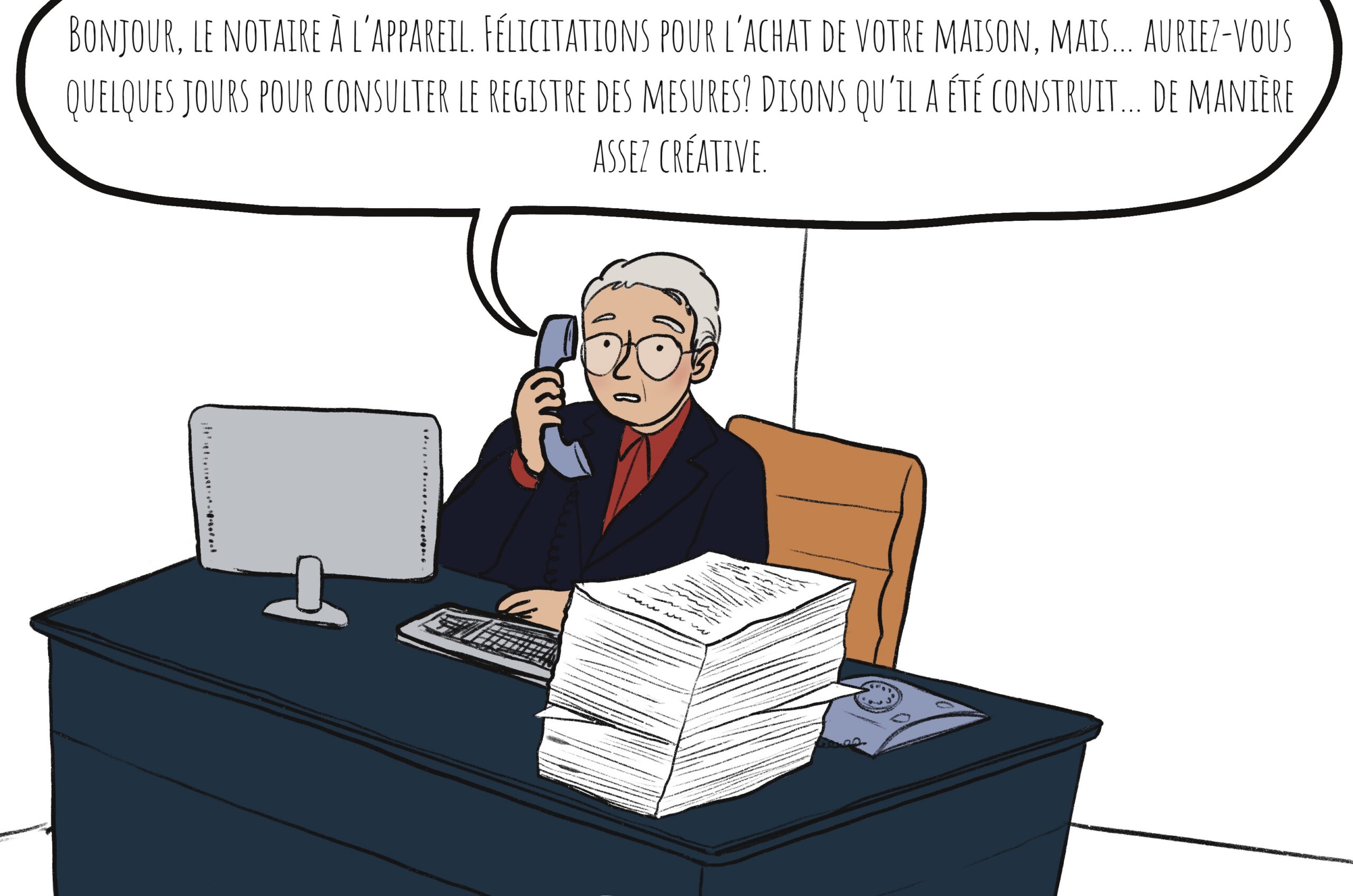 Le registre des mesures pour les notaires et les agents immobiliers : vérifier avant de vendre
